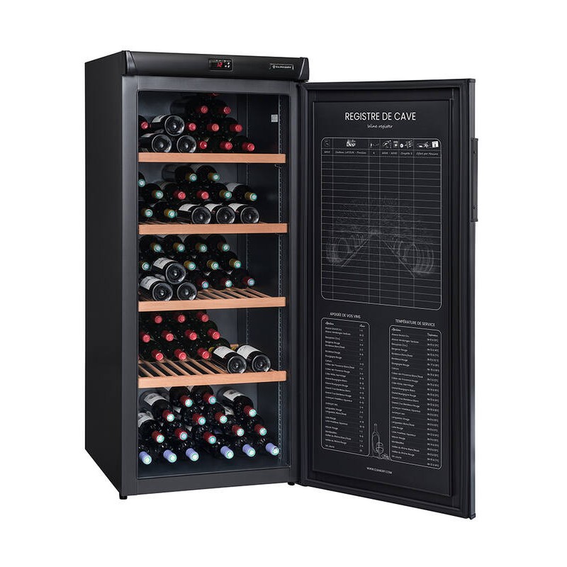 RESERVE185F Laagerdumisveinikapp - 180 pudelit - Climadiff