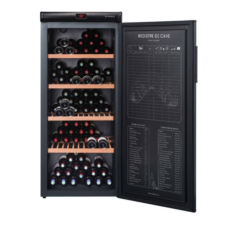 RESERVE185F Laagerdumisveinikapp - 180 pudelit - Climadiff