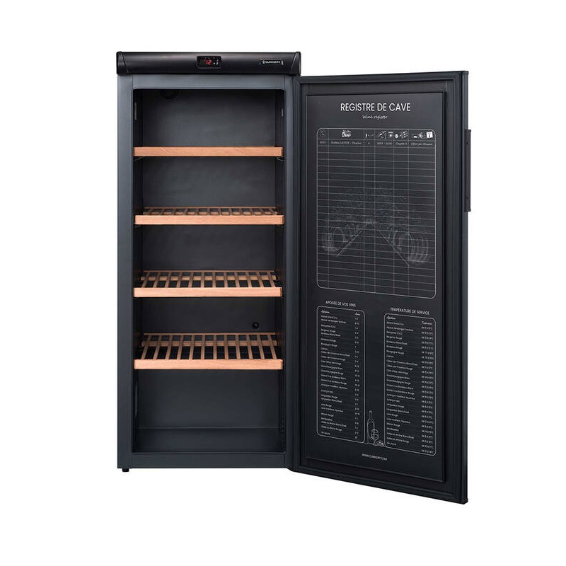RESERVE185F Laagerdumisveinikapp - 180 pudelit - Climadiff