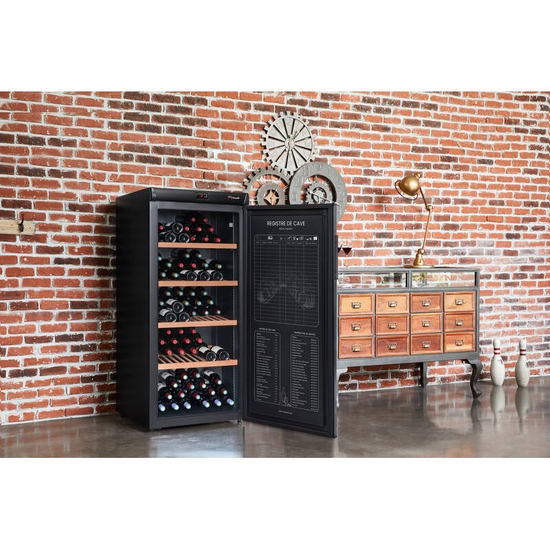 RESERVE185F Laagerdumisveinikapp - 180 pudelit - Climadiff