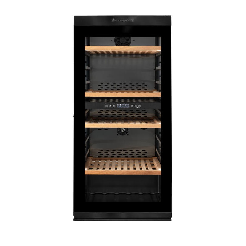 MILLESIME140DB Kahe tsooniga laagerdumisveinikapp - 138 pudelit - Climadiff