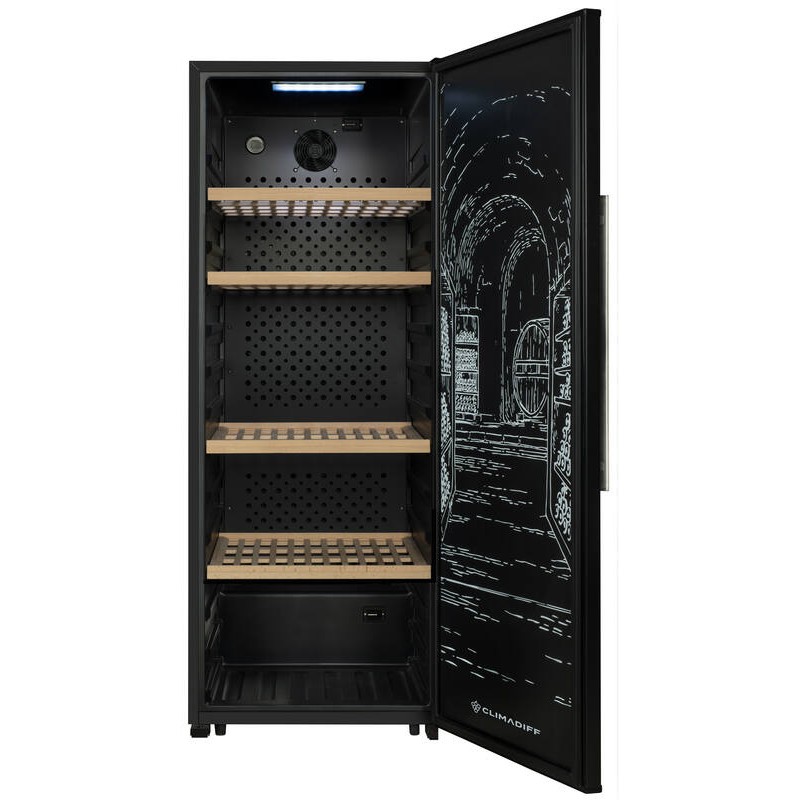 Veini vananemiskelder GARDE200D - 204 pudelit - Climadiff